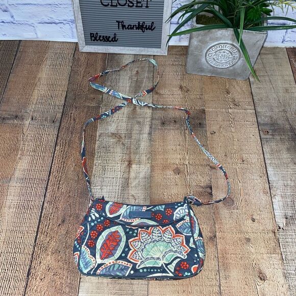 Vera Bradley nomadic floral crossbody bag - Picture 2 of 12